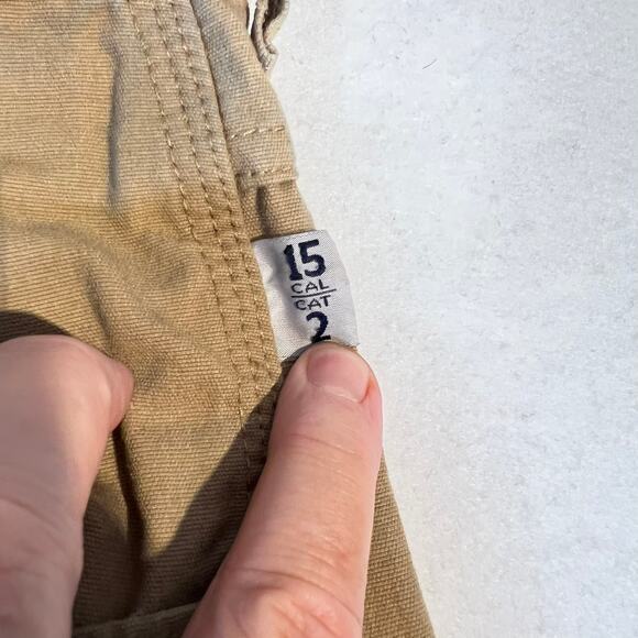 Tyndale FRMC Utility Pant Men 36W 31L see note Tan Flame Resistant Electric Cat2 - Picture 9 of 16